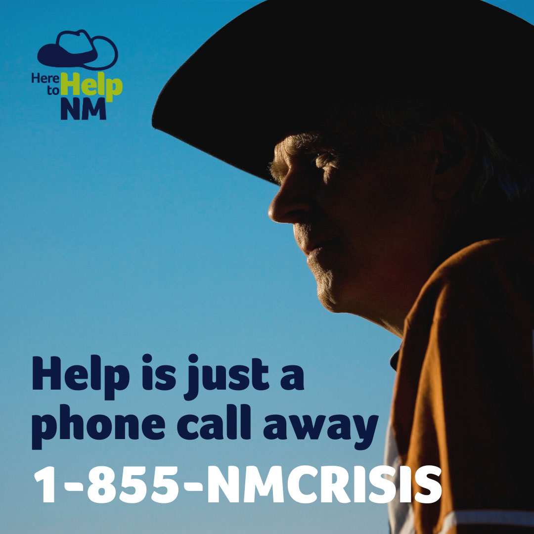 Here to Help graphic that states 'Help is just a phone call away'