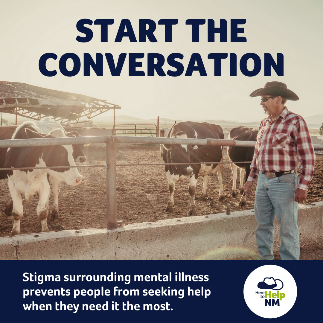 Here to Help graphic that states 'Start the Conversation'